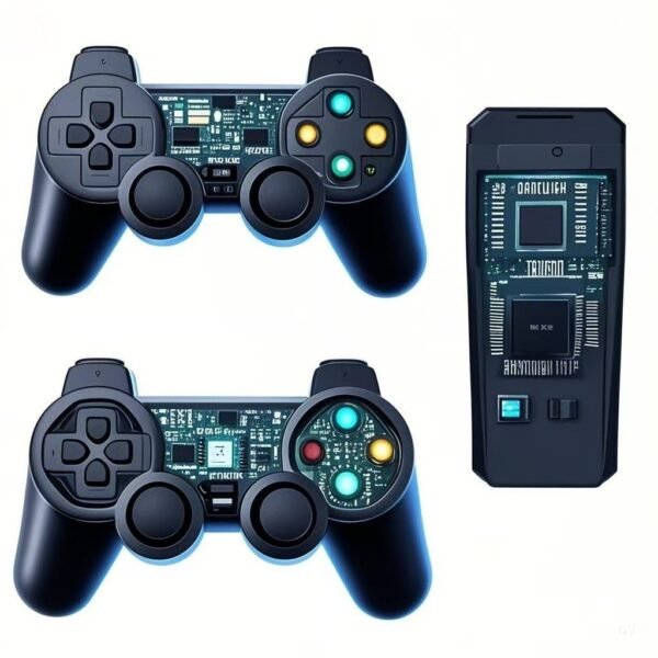 M8 Wireless Retro Game Console – Dual Joysticks, PSP Arcade Style, HD TV Video Game System