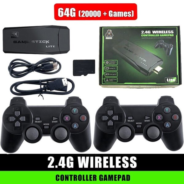 M8 Wireless Retro Game Console – Dual Joysticks, PSP Arcade Style, HD TV Video Game System