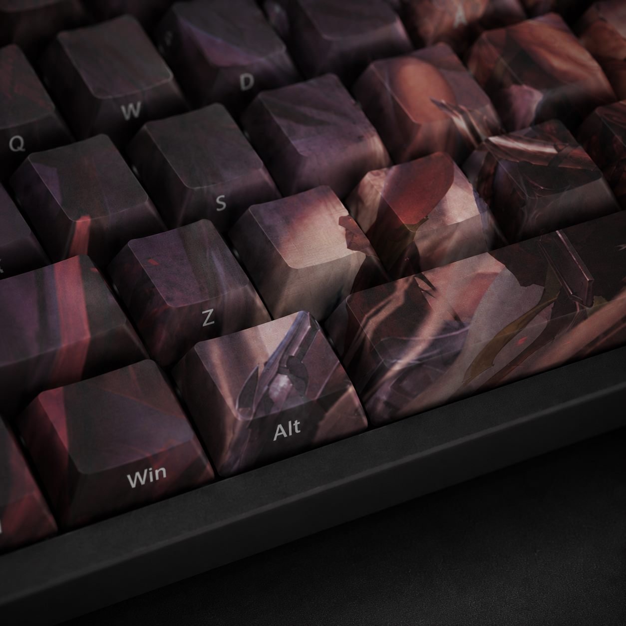 AKALI Original Profile 68-Key Side-Printed PBT Keycap Set - Image 4
