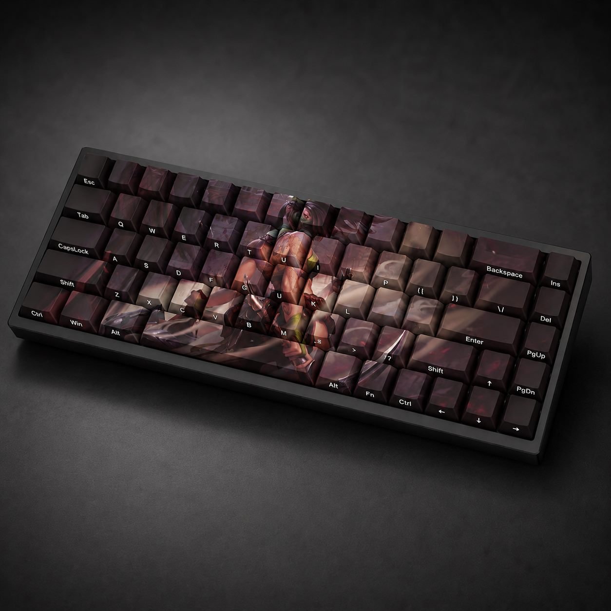 AKALI Original Profile 68-Key Side-Printed PBT Keycap Set - Image 5