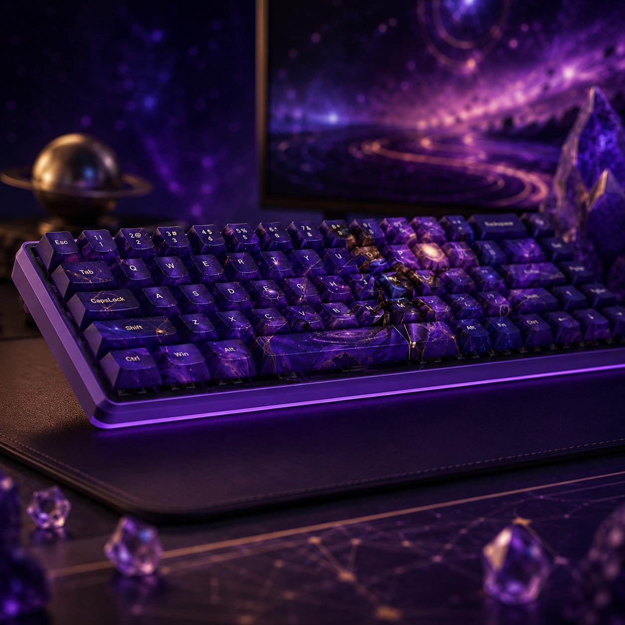Astra Original Profile 68-Key Side-Printed PBT Keycap Set - Image 3