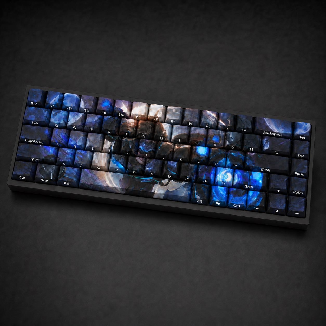 BLOOD MOON AATROX Original Profile 68-Key Side-Printed PBT Keycap Set - Image 6