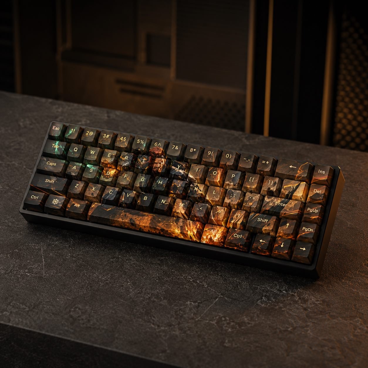 Breach Original Profile 68-Key Side-Printed PBT Keycap Set - Image 2