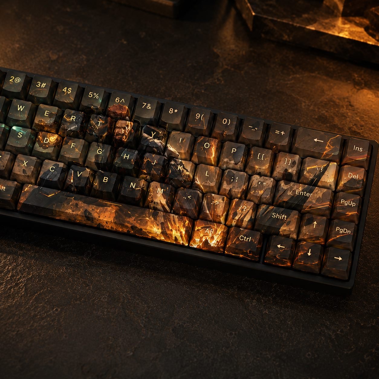 Breach Original Profile 68-Key Side-Printed PBT Keycap Set - Image 3