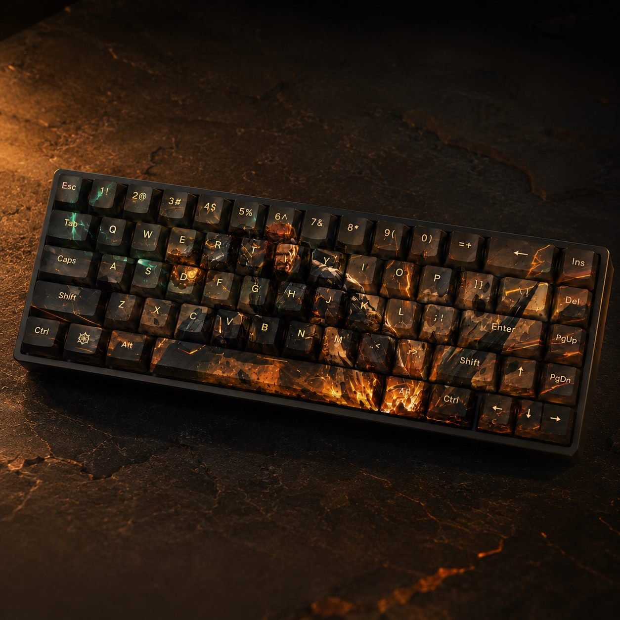 Breach Original Profile 68-Key Side-Printed PBT Keycap Set - Image 5