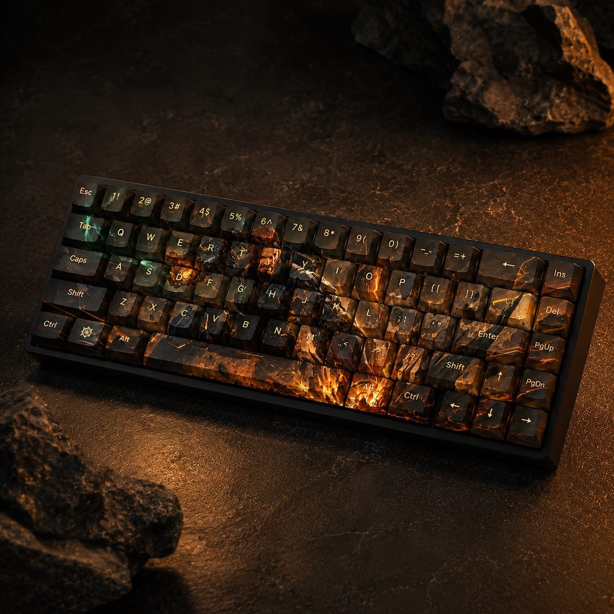 Breach Original Profile 68-Key Side-Printed PBT Keycap Set - Image 6