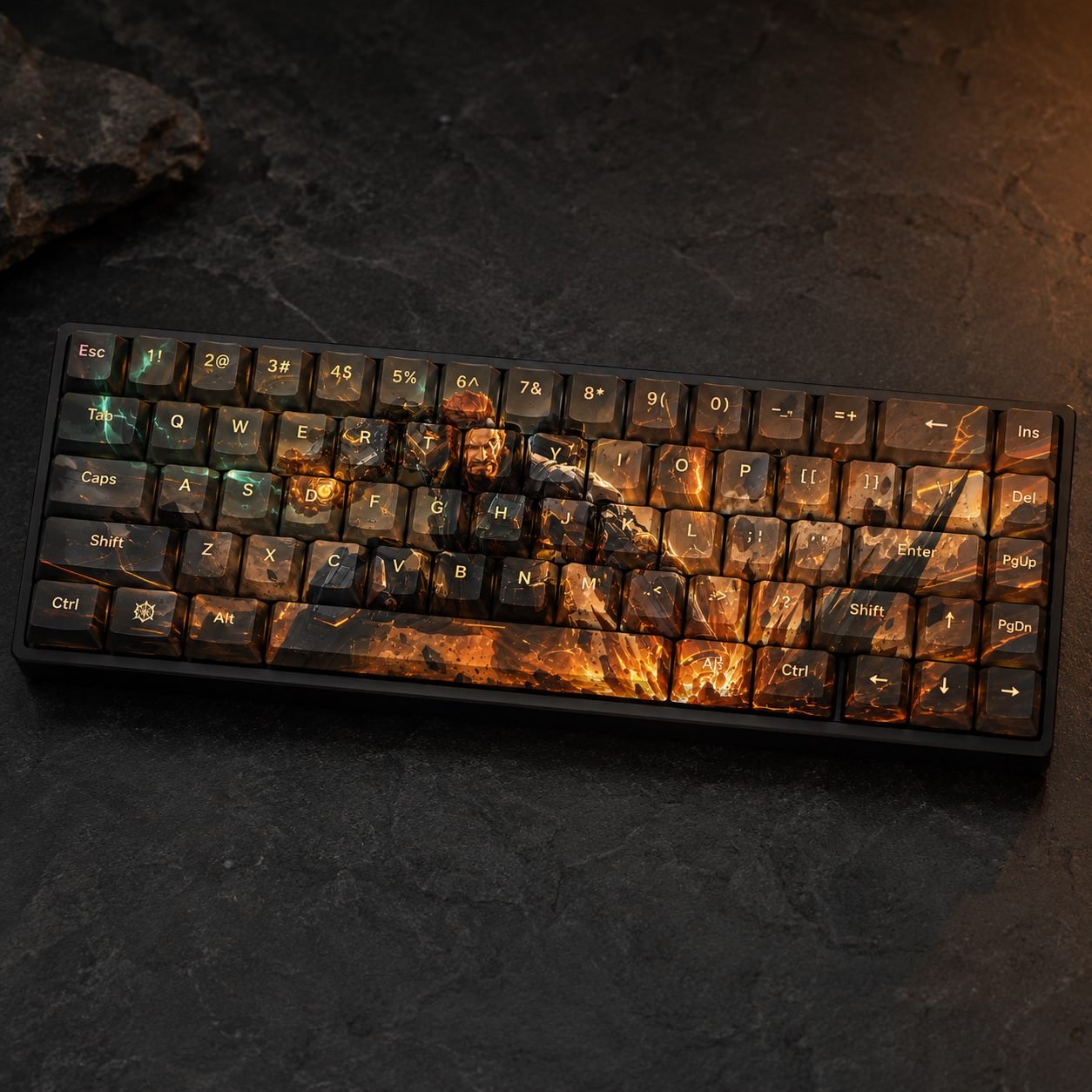 Breach Original Profile 68-Key Side-Printed PBT Keycap Set