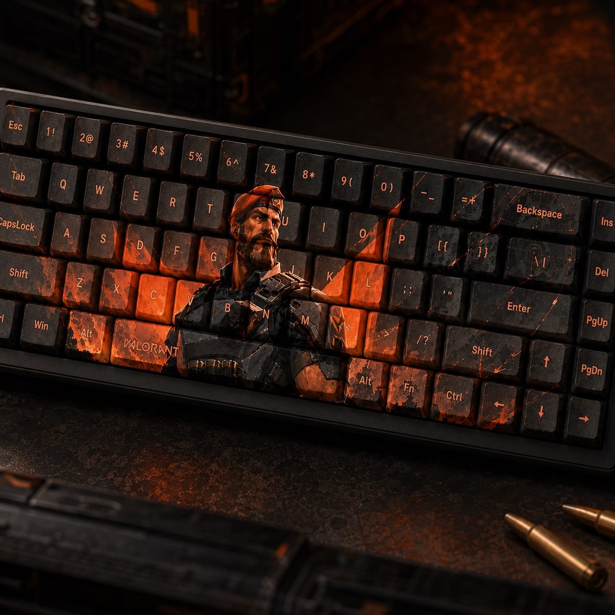 Brimstone Original Profile 68-Key Side-Printed PBT Keycap Set - Image 4