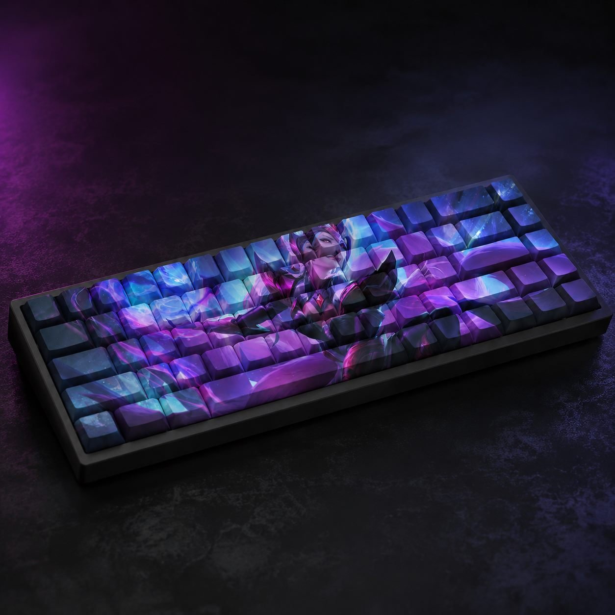 CHALLENGER AHRI Original Profile 68-Key Side-Printed PBT Keycap Set - Image 3