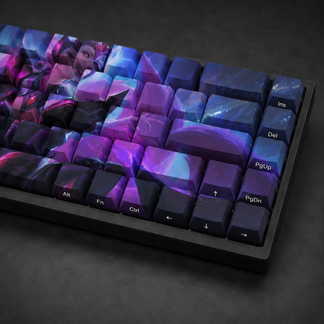 CHALLENGER AHRI Original Profile 68-Key Side-Printed PBT Keycap Set - Image 7