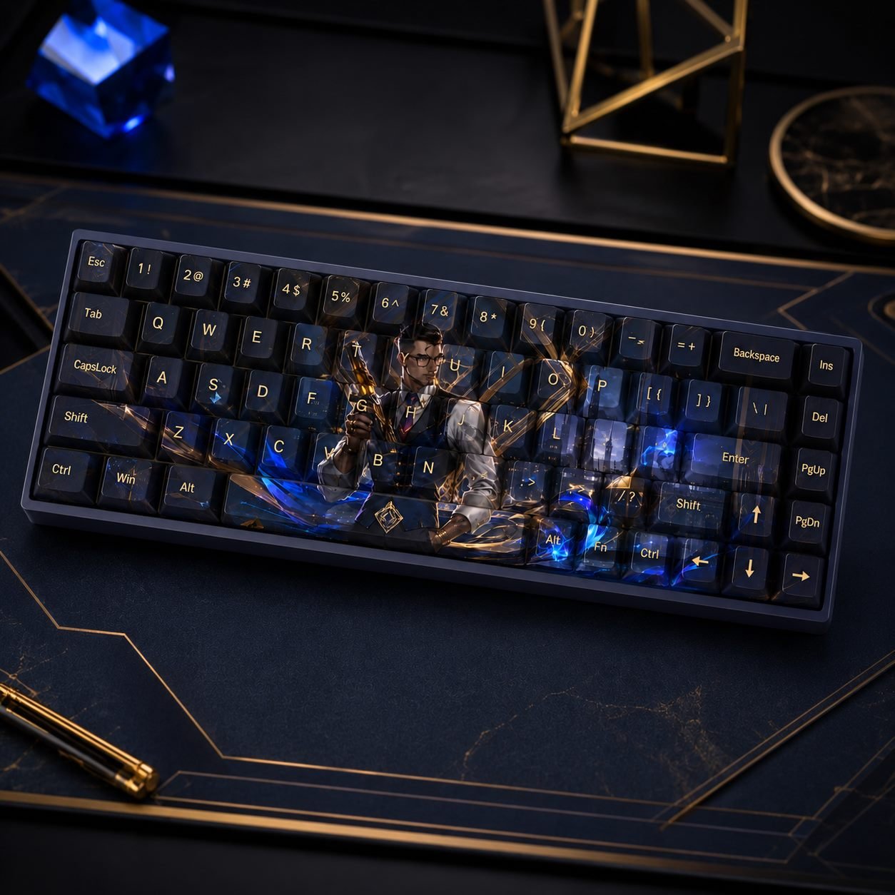 Chamber Original Profile 68-Key Side-Printed PBT Keycap Set - Image 2
