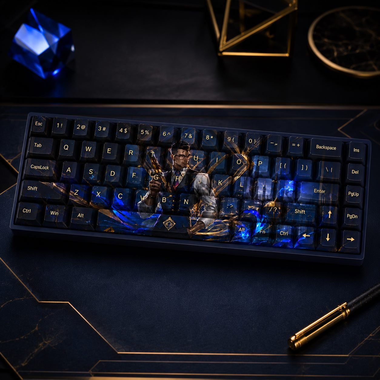 Chamber Original Profile 68-Key Side-Printed PBT Keycap Set - Image 5