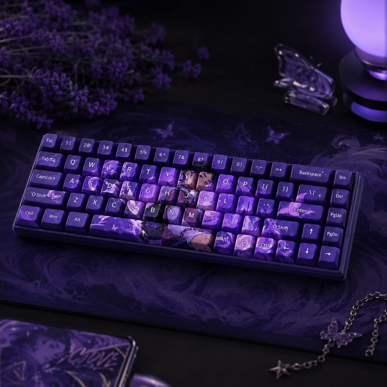 Clove Original Profile 68-Key Side-Printed PBT Keycap Set - Image 2