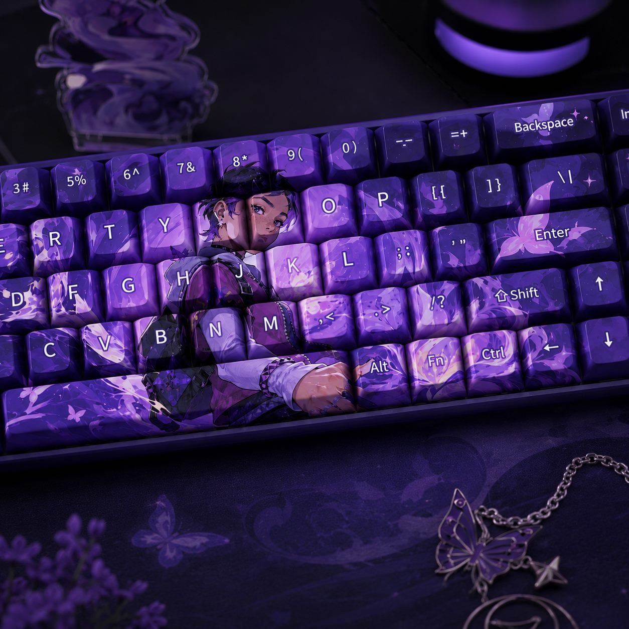 Clove Original Profile 68-Key Side-Printed PBT Keycap Set - Image 3