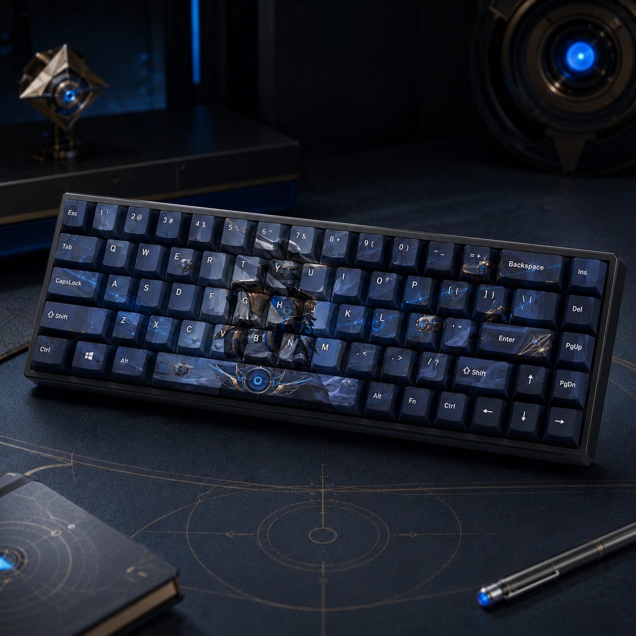 Cypher Original Profile 68-Key Side-Printed PBT Keycap Set - Image 2