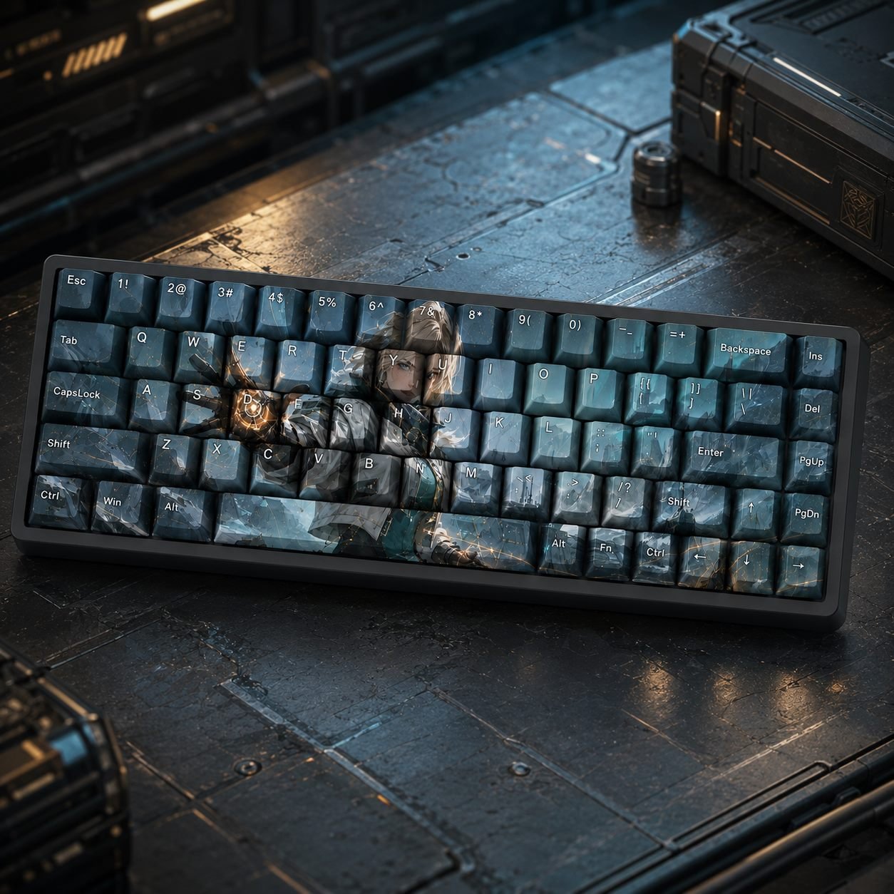 Deadlock Original Profile 68-Key Side-Printed PBT Keycap Set - Image 2