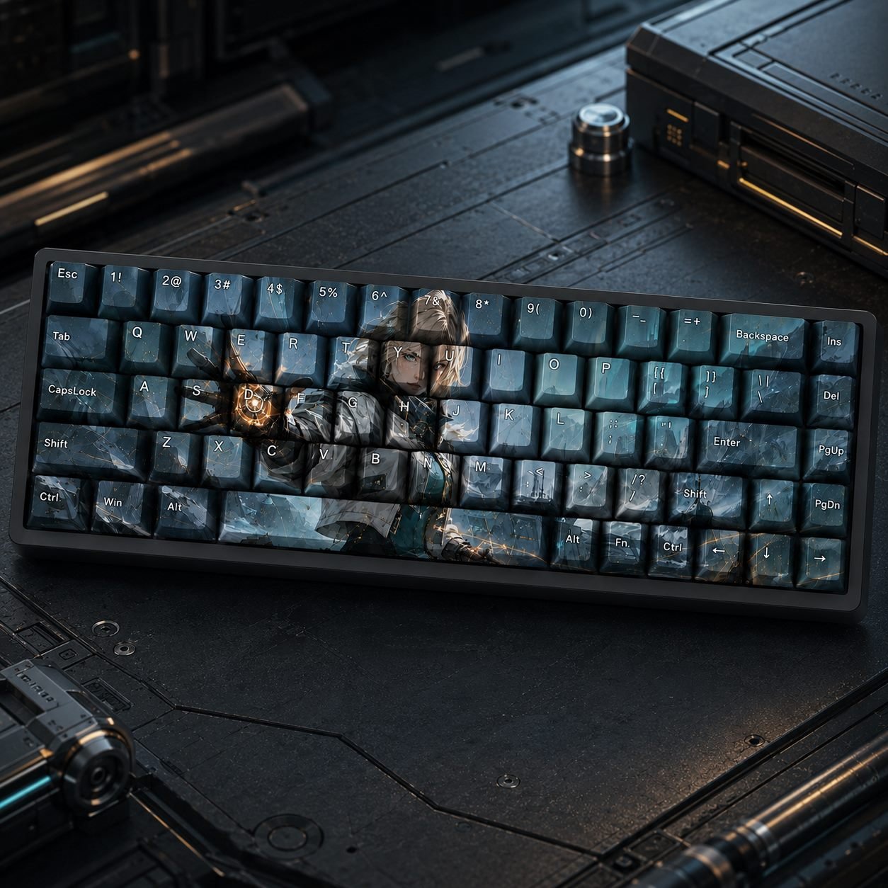 Deadlock Original Profile 68-Key Side-Printed PBT Keycap Set - Image 5