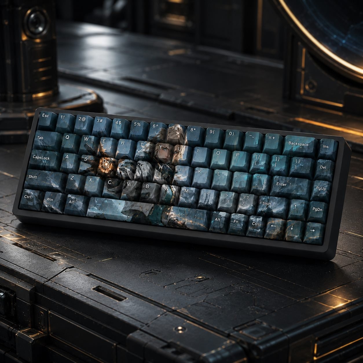 Deadlock Original Profile 68-Key Side-Printed PBT Keycap Set - Image 6