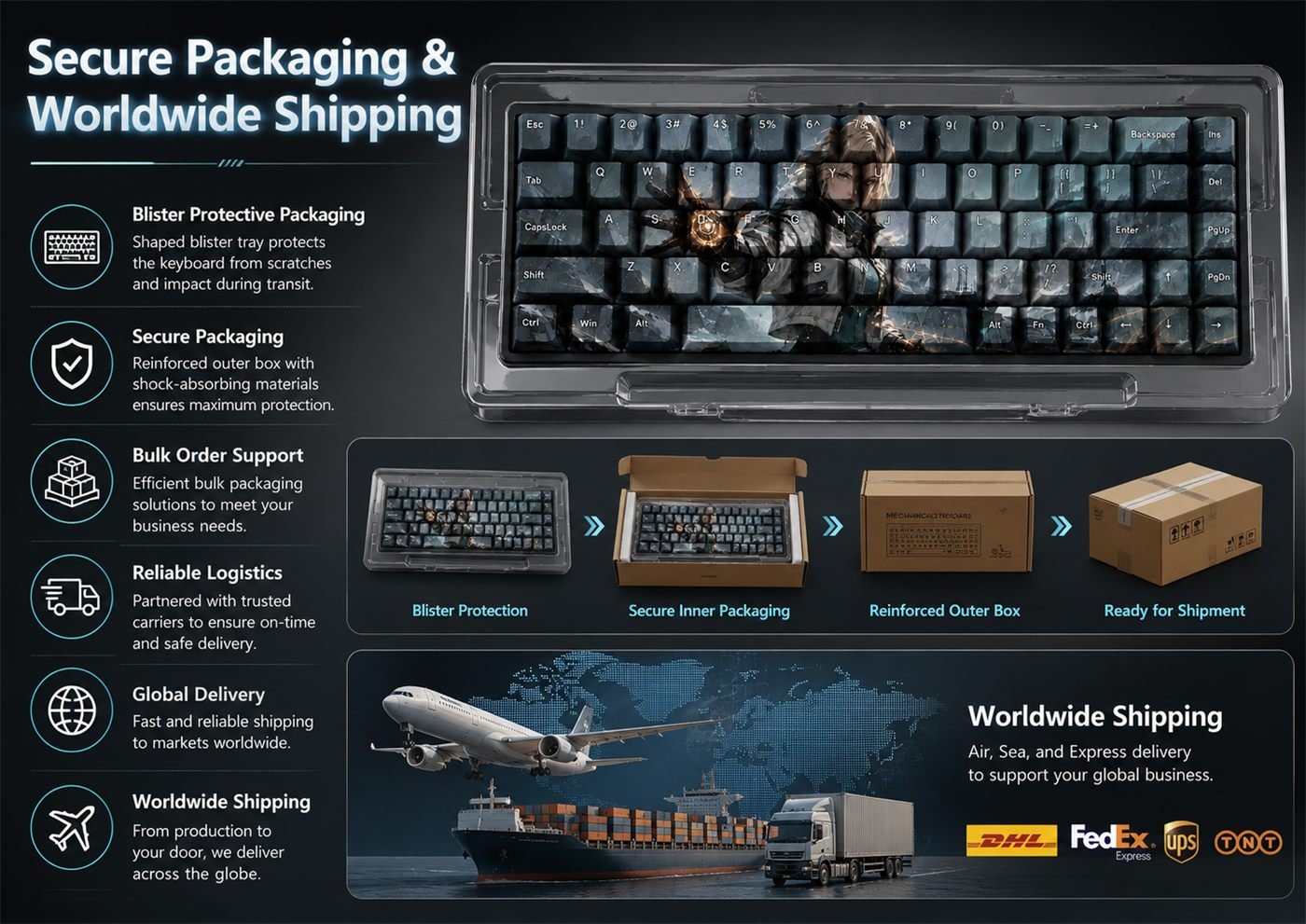 Deadlock Original Profile 68-Key Side-Printed PBT Keycap Set - Image 13