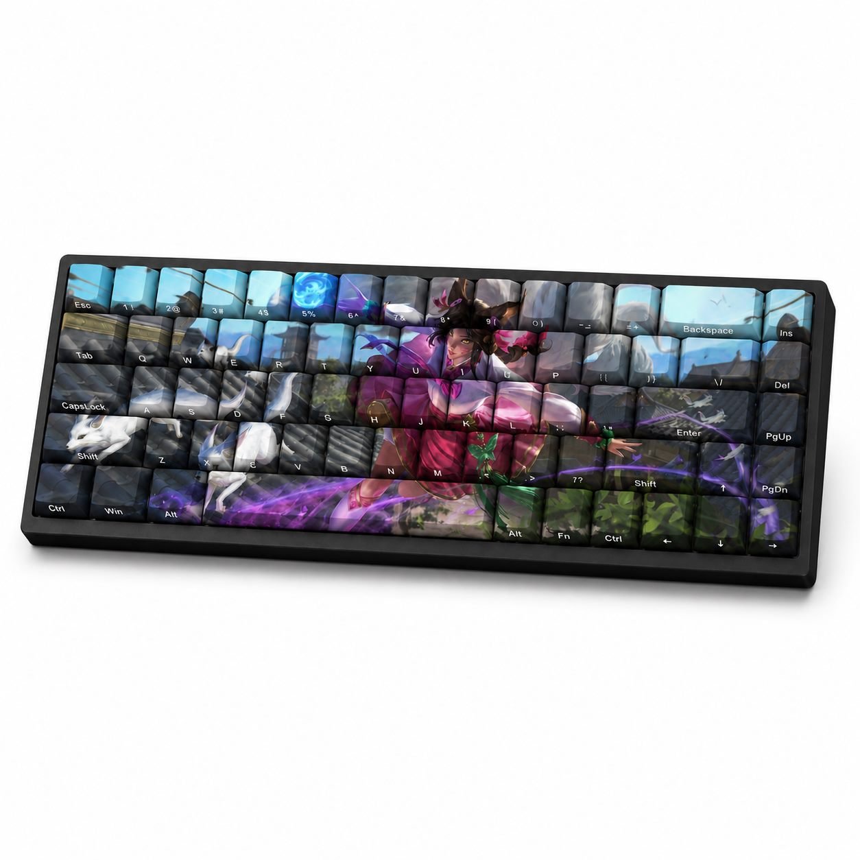 DYNASTY AHRI Original Profile 68-Key Side-Printed PBT Keycap Set
