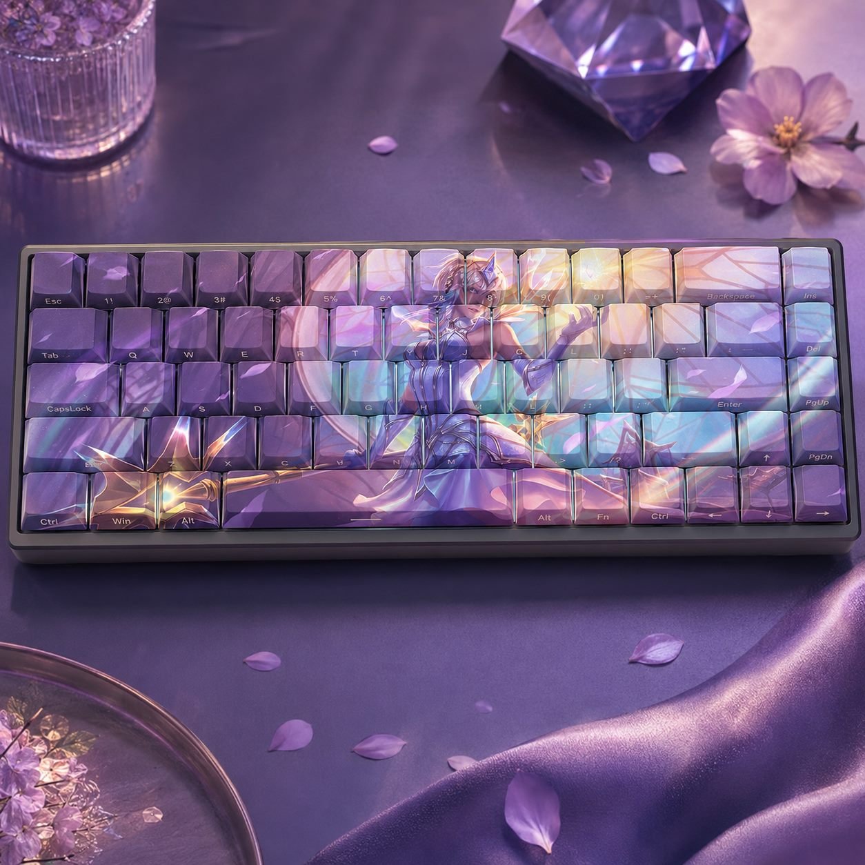 ELEMENTALIST LUX Original Profile 68-Key Side-Printed PBT Keycap Set - Image 5