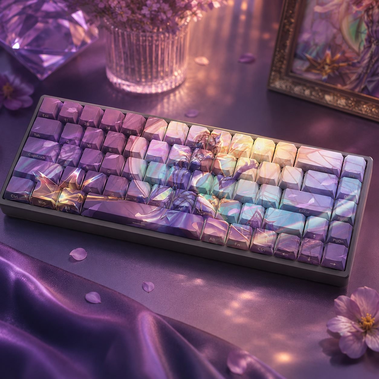 ELEMENTALIST LUX Original Profile 68-Key Side-Printed PBT Keycap Set - Image 7