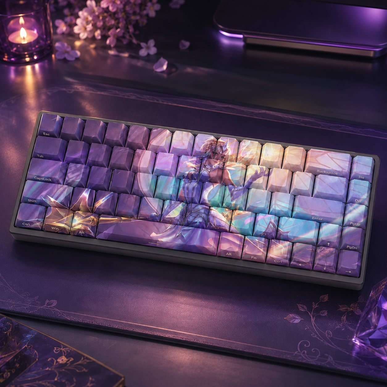 ELEMENTALIST LUX Original Profile 68-Key Side-Printed PBT Keycap Set - Image 8