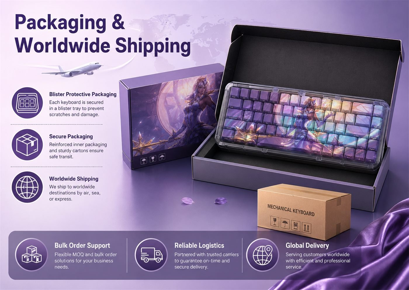 ELEMENTALIST LUX Original Profile 68-Key Side-Printed PBT Keycap Set - Image 13