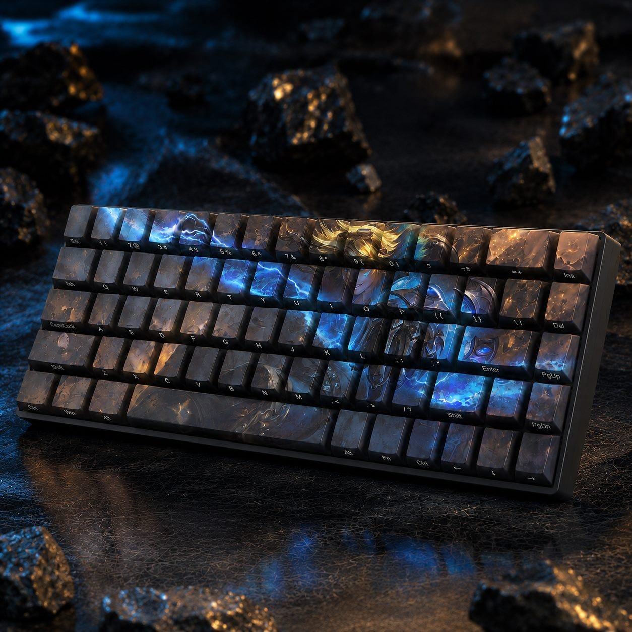 EZREAL Original Profile 68-Key Side-Printed PBT Keycap Set - Image 6