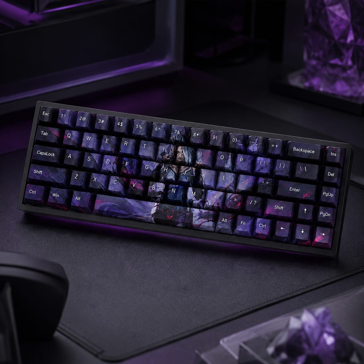 Fade Original Profile 68-Key Side-Printed PBT Keycap Set - Image 6