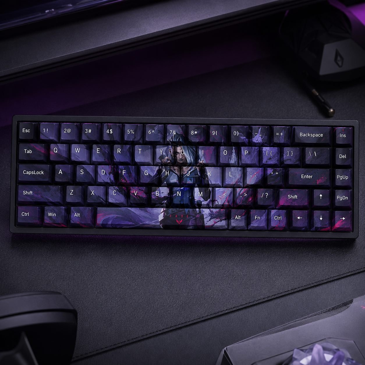 Fade Original Profile 68-Key Side-Printed PBT Keycap Set