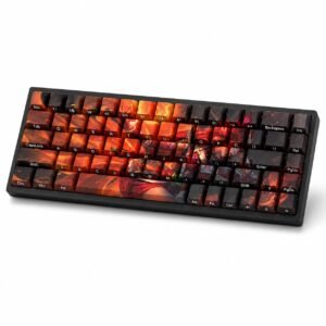 FOXFIRE AHRI Original Profile 68-Key Side-Printed PBT Keycap Set