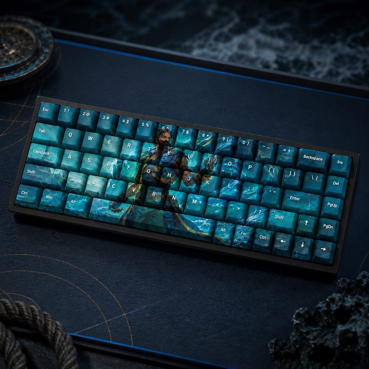 Harbor Original Profile 68-Key Side-Printed PBT Keycap Set - Image 2