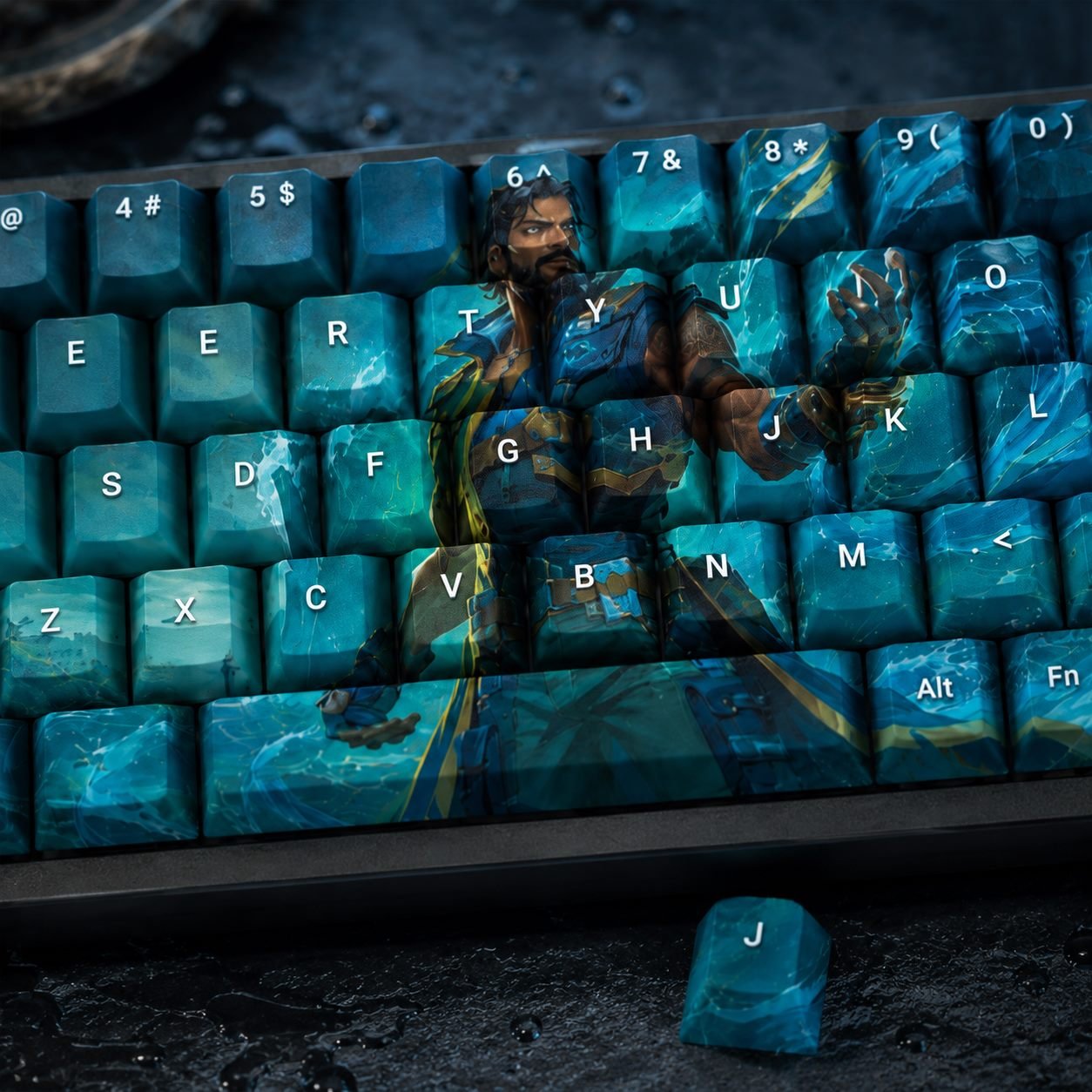 Harbor Original Profile 68-Key Side-Printed PBT Keycap Set - Image 4