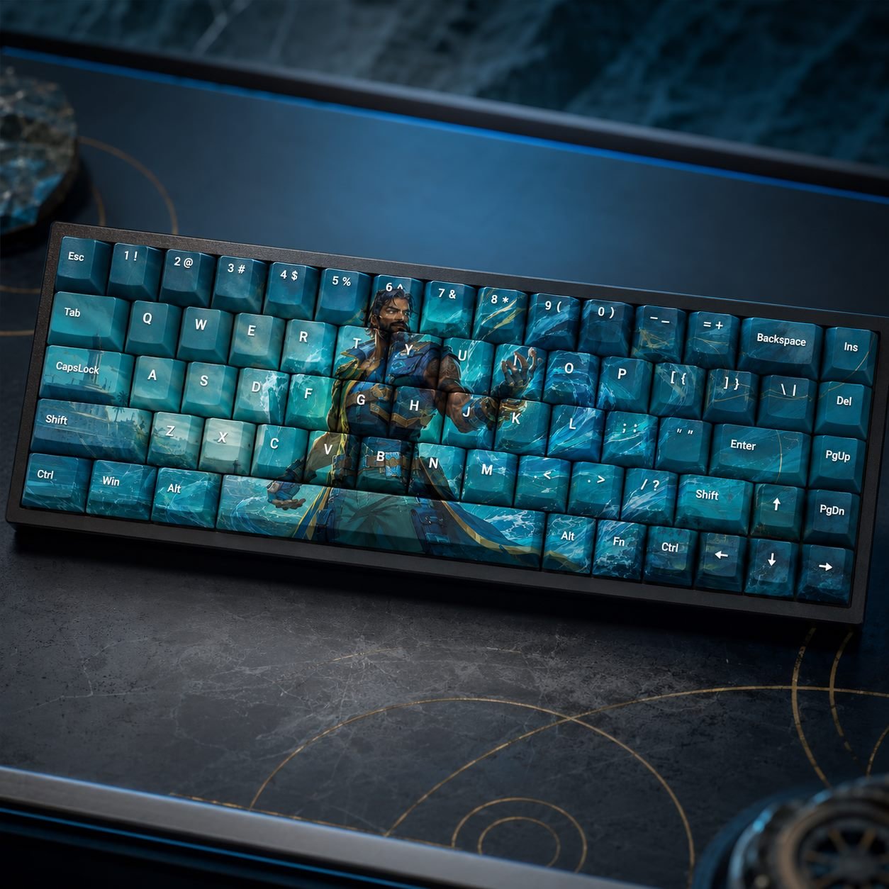 Harbor Original Profile 68-Key Side-Printed PBT Keycap Set - Image 5