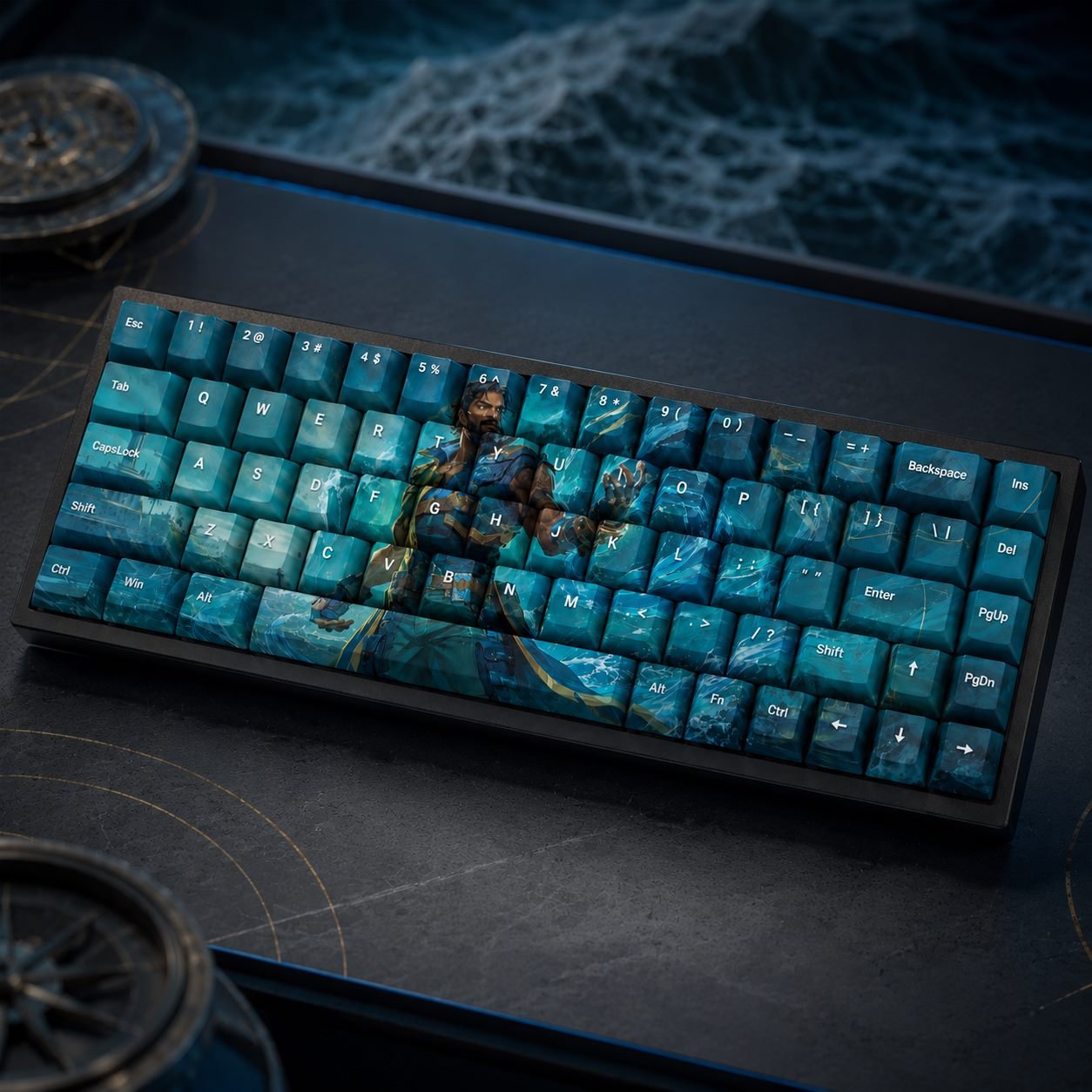 Harbor Original Profile 68-Key Side-Printed PBT Keycap Set - Image 6