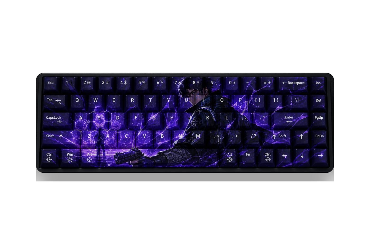 Iso Original Profile 68-Key Side-Printed PBT Keycap Set