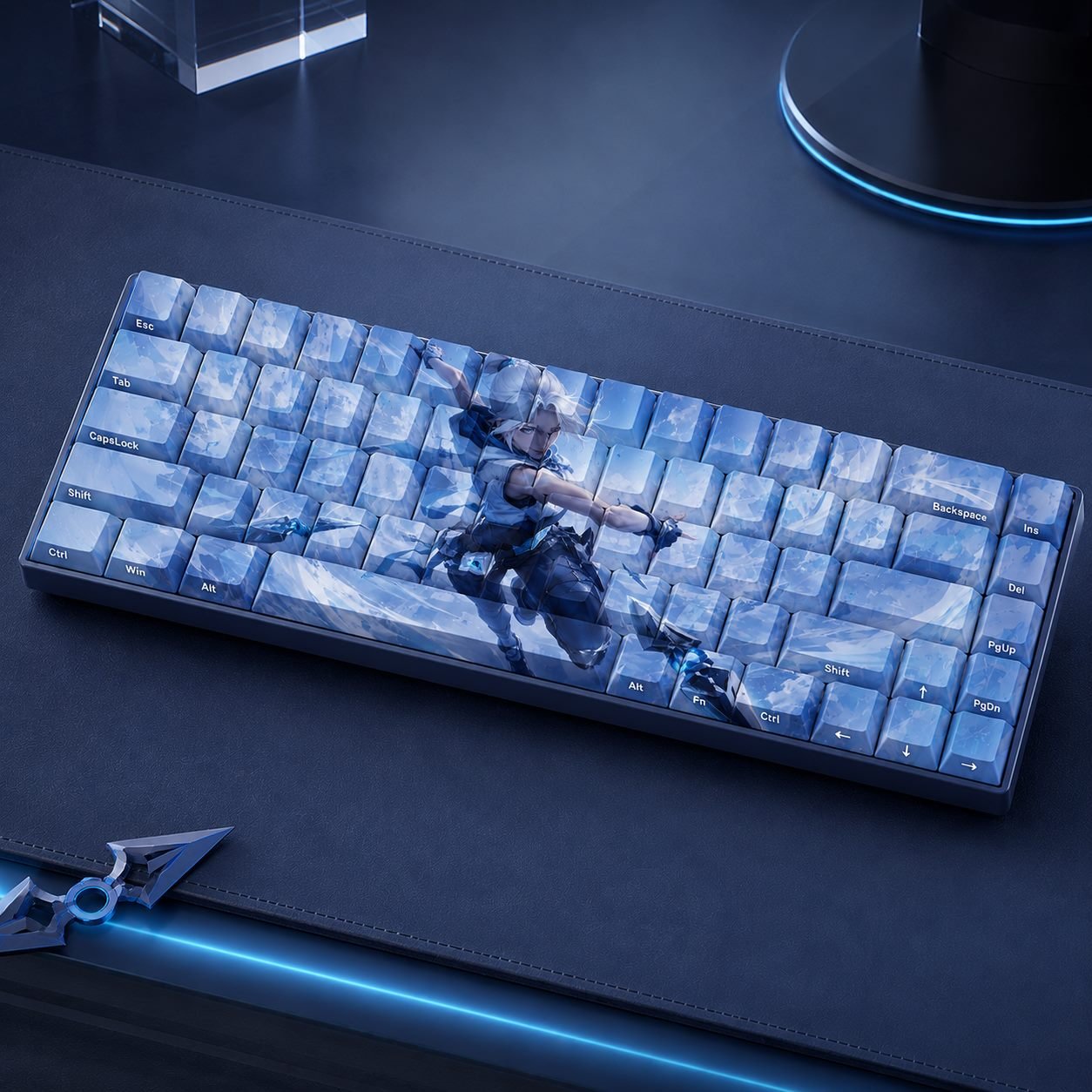 Jett Side-Printed Original Profile 68-Key PBT Keycap Set - Image 2