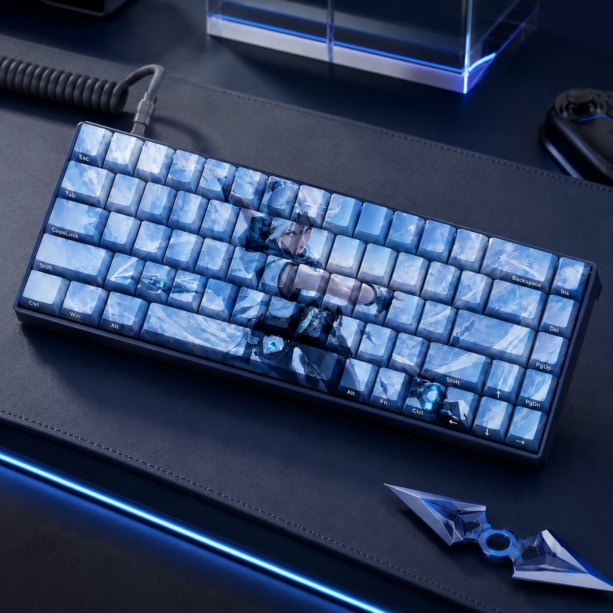 Jett Side-Printed Original Profile 68-Key PBT Keycap Set - Image 3