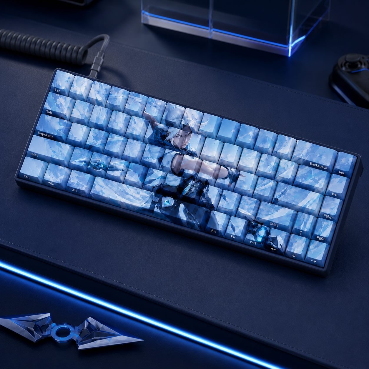 Jett Side-Printed Original Profile 68-Key PBT Keycap Set - Image 5