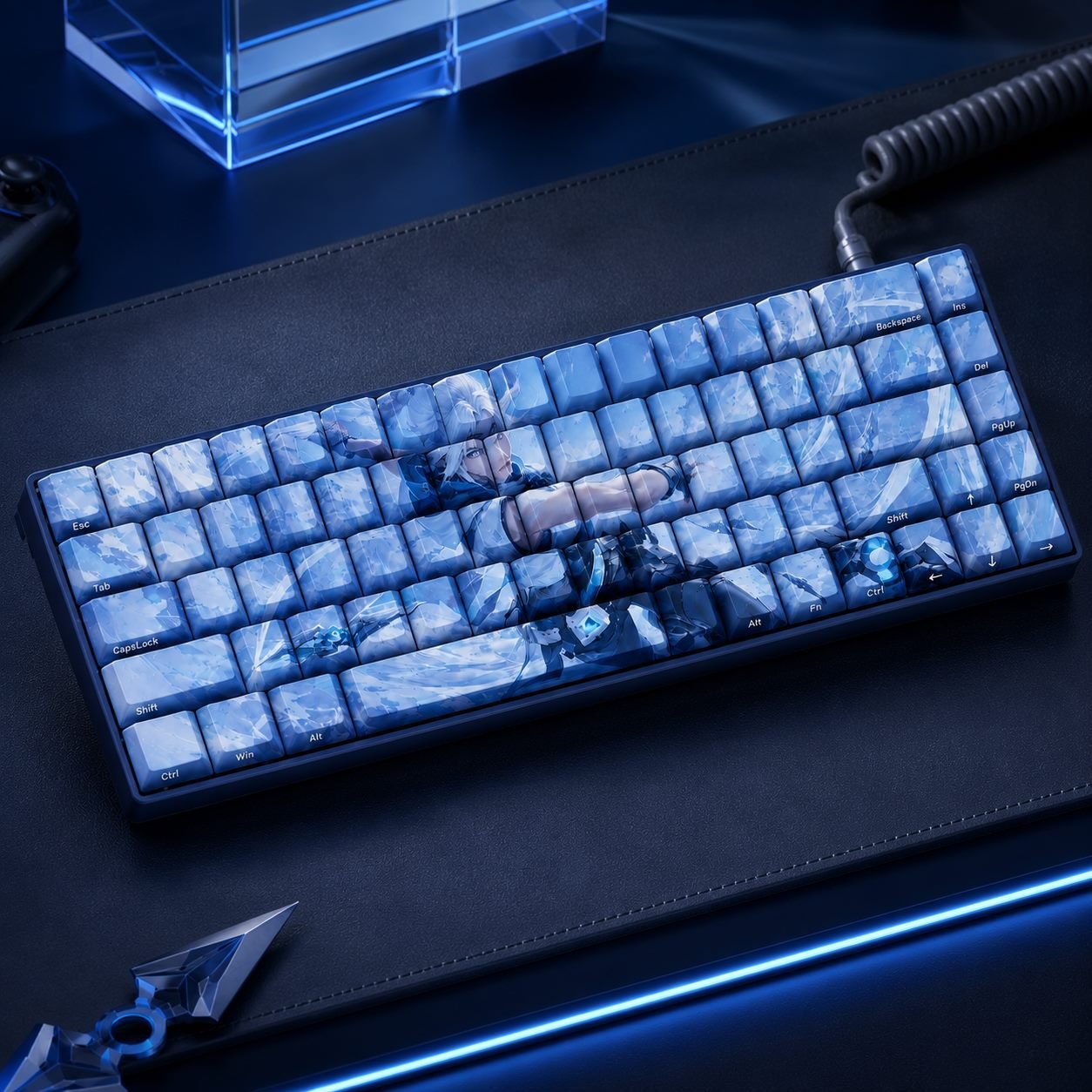 Jett Side-Printed Original Profile 68-Key PBT Keycap Set - Image 6