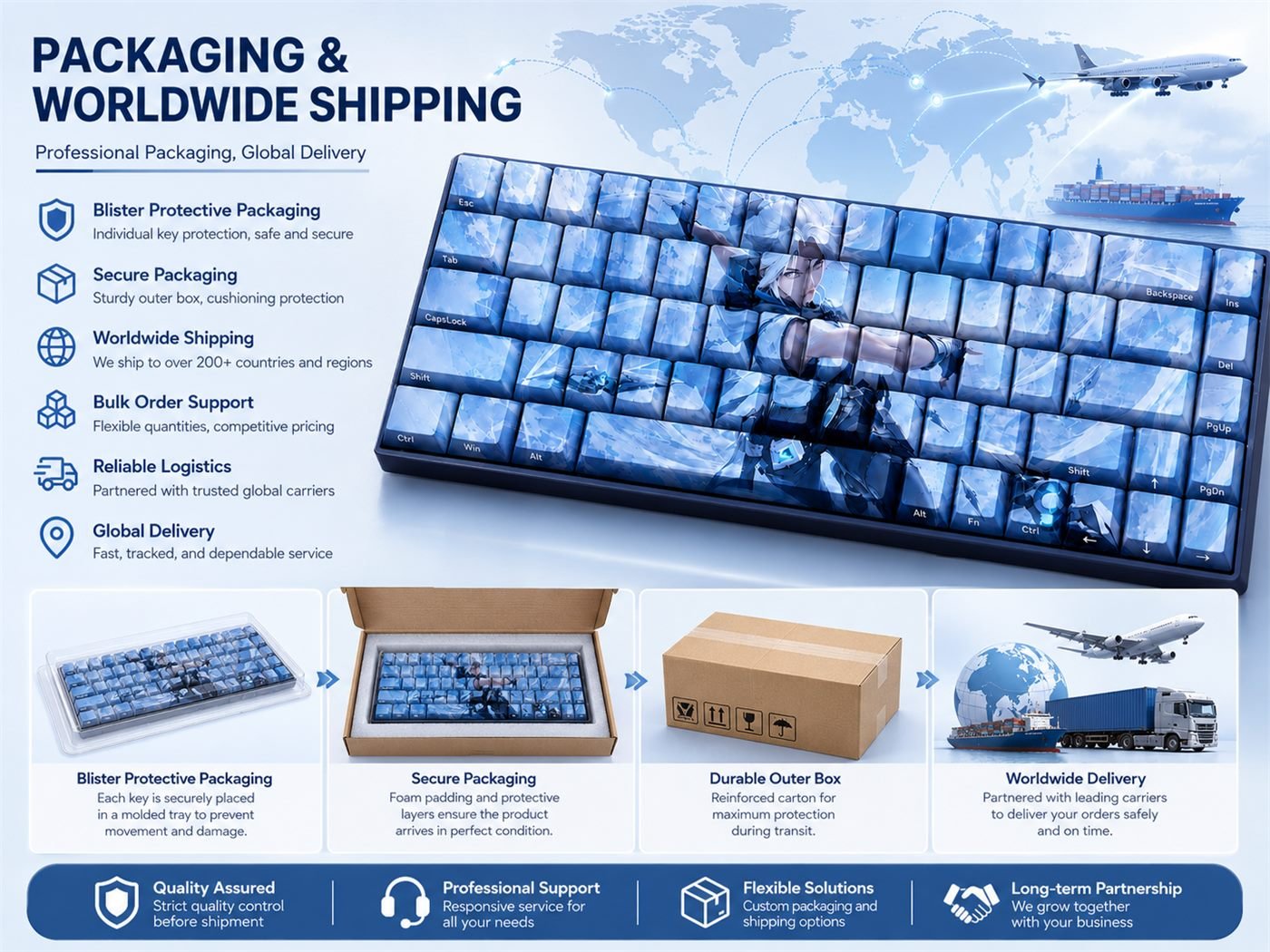 Jett Side-Printed Original Profile 68-Key PBT Keycap Set - Image 12