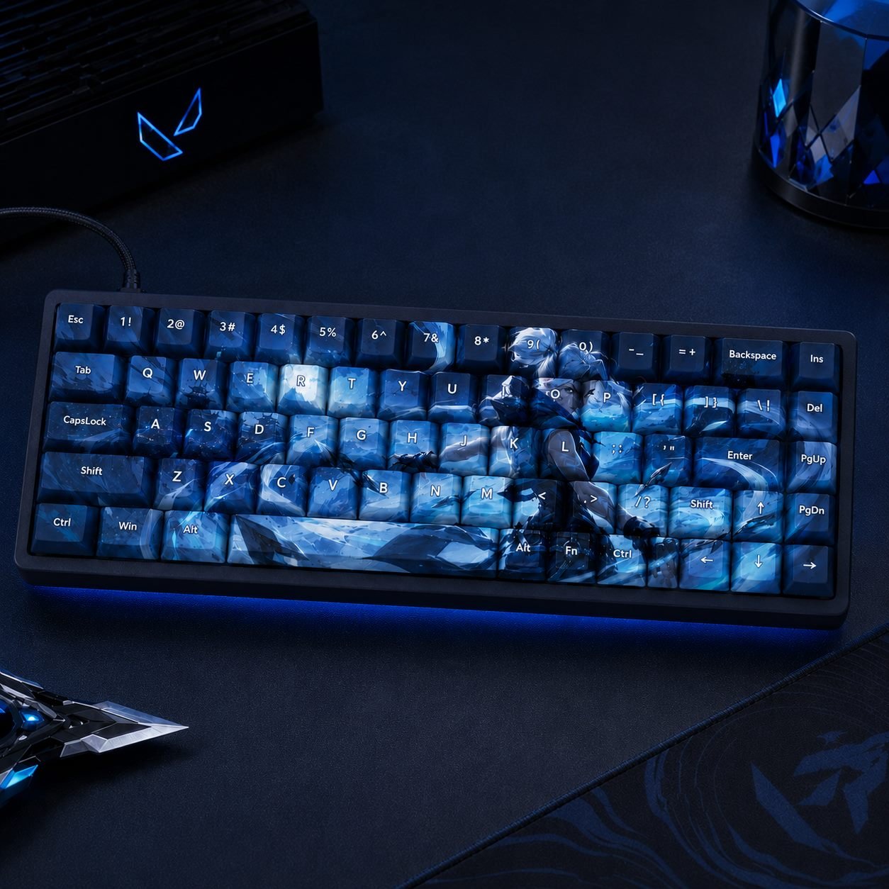 Jett Tactical Original Profile 68-Key Side-Printed PBT Keycap Set - Image 2