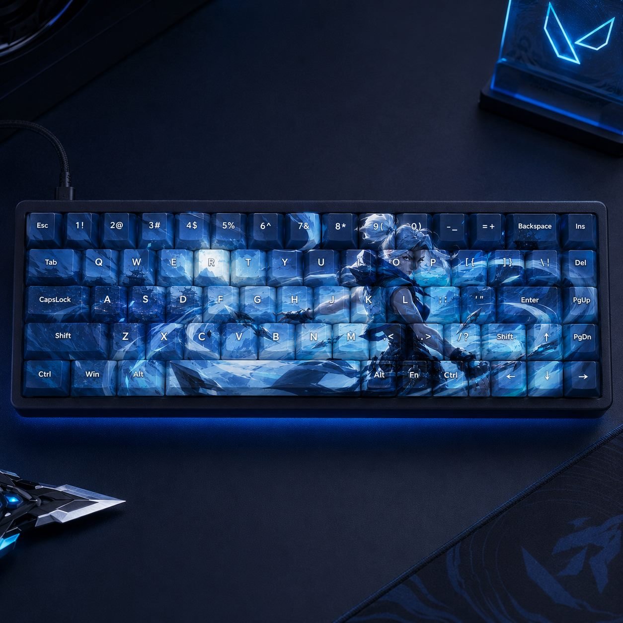 Jett Tactical Original Profile 68-Key Side-Printed PBT Keycap Set - Image 5