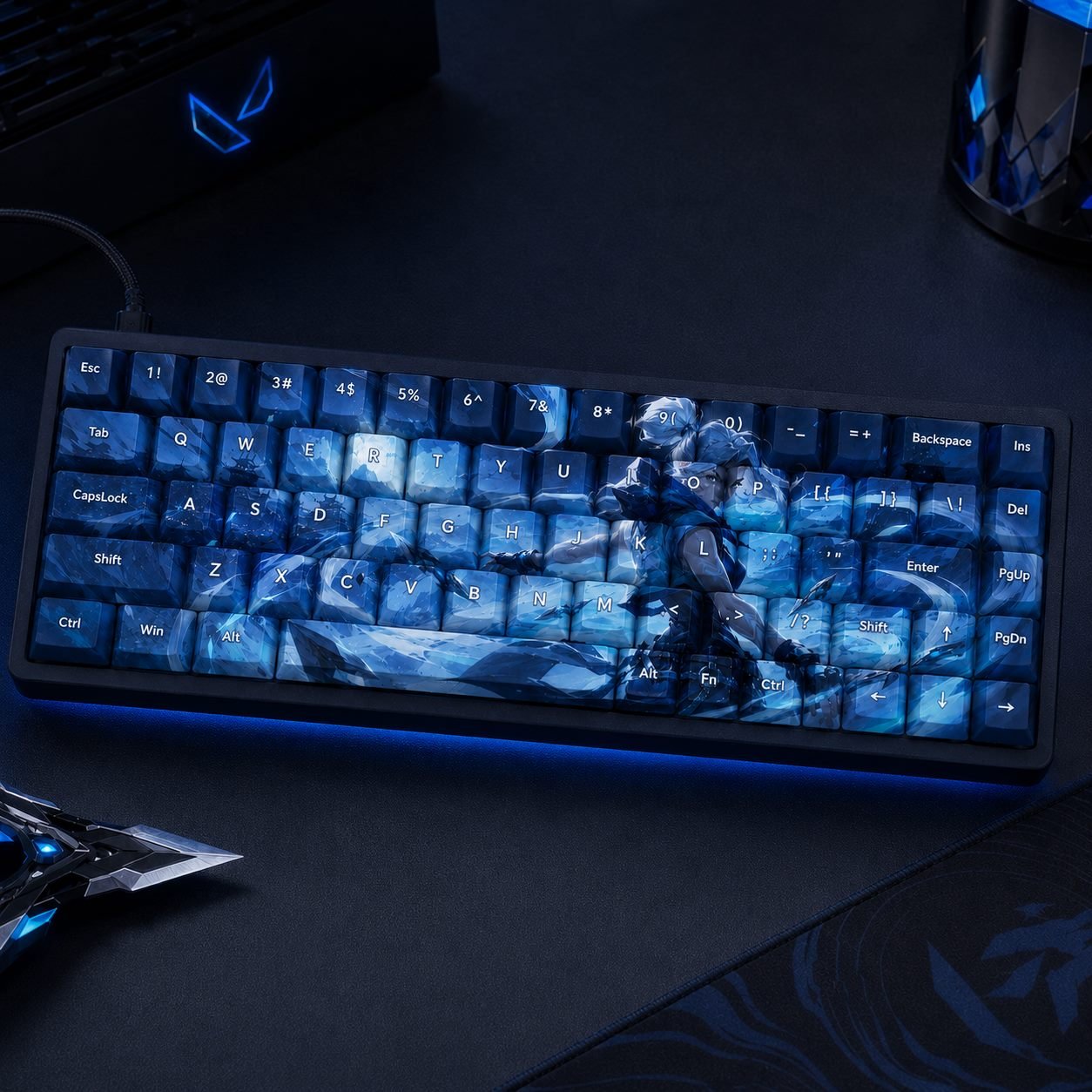 Jett Tactical Original Profile 68-Key Side-Printed PBT Keycap Set - Image 6