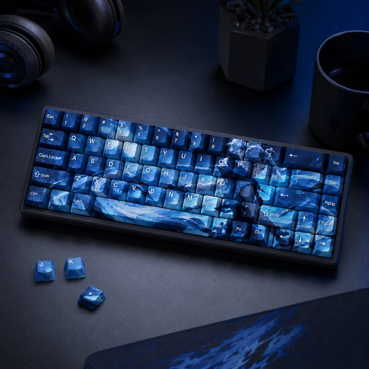 Jett Tactical Original Profile 68-Key Side-Printed PBT Keycap Set - Image 10