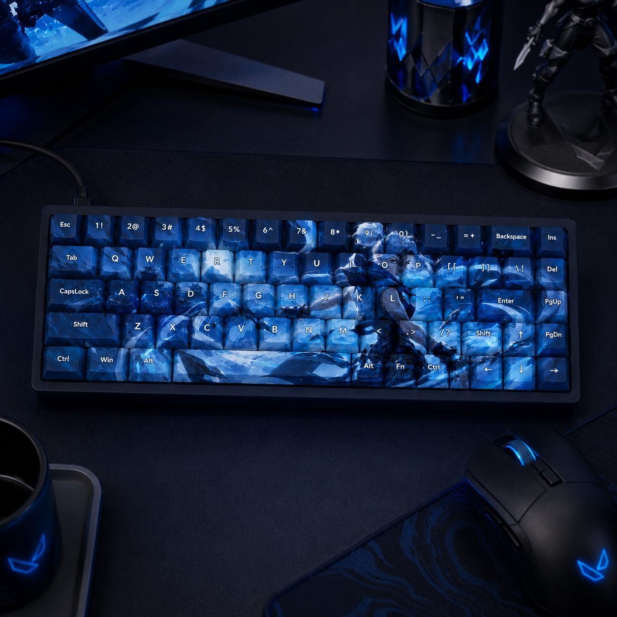 Jett Tactical Original Profile 68-Key Side-Printed PBT Keycap Set - Image 11