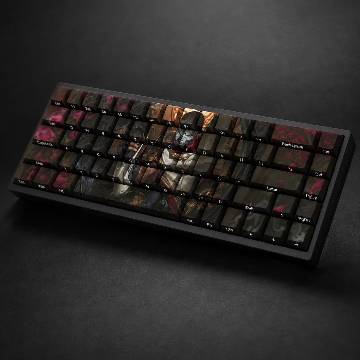 JHIN Original Profile 68-Key Side-Printed PBT Keycap Set - Image 6