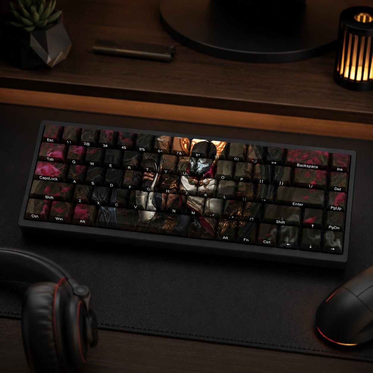 JHIN Original Profile 68-Key Side-Printed PBT Keycap Set - Image 8