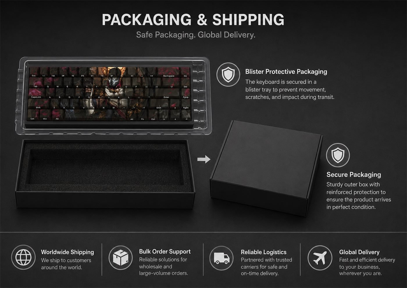 JHIN Original Profile 68-Key Side-Printed PBT Keycap Set - Image 13